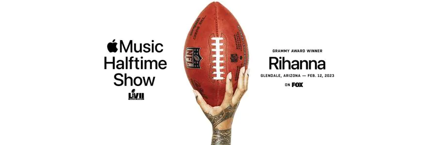 Apple Music lanza una lista de los mejores temas de Rihanna para la SuperBowl