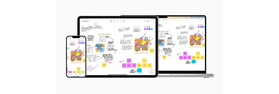 Apple lanza Freeform, una app donde se integra iOS, iPadOS y macOS